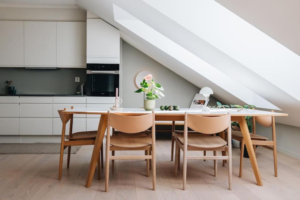 Beautiful Penthouse With An Ocean View In Bergen Apartment Ngoại thất bức ảnh
